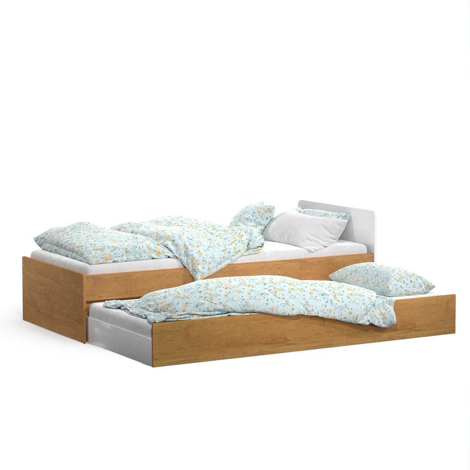 Cama Cuna Para Bebé Moys Blanco, Miel