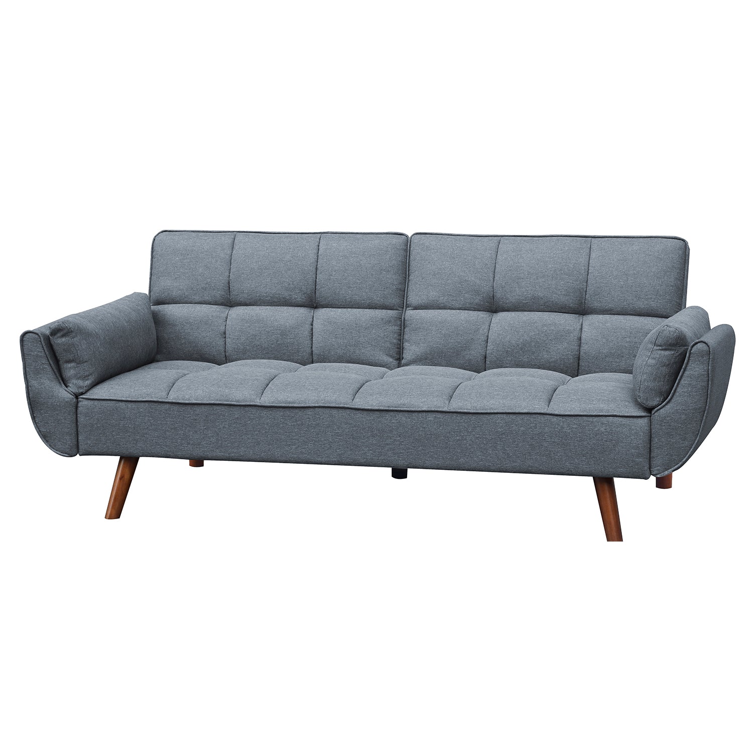 Sofa Cama Wembley Lino Gris Plomo