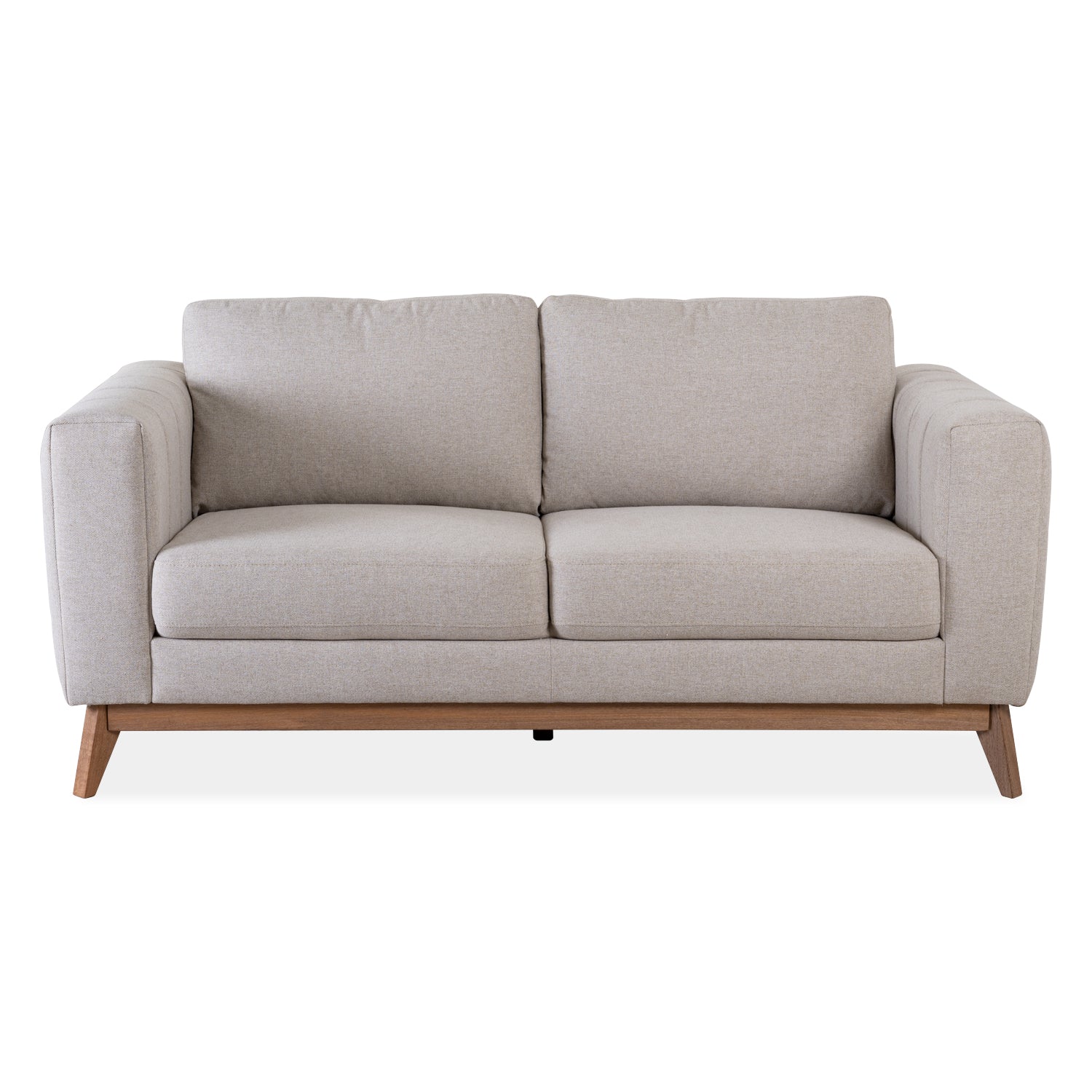 Sofá 3 Puestos Line Lino Verona Beige, Natural