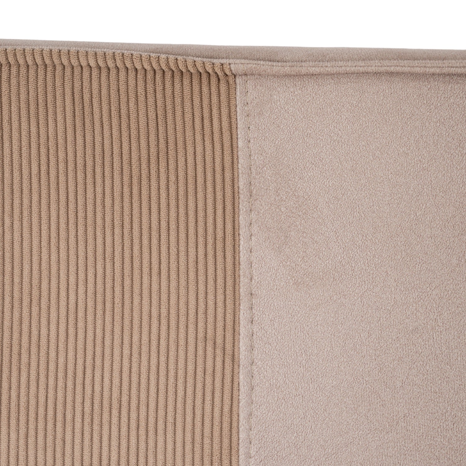 Combo Cama Doble Tokyo Taupe, Natural + 2 Nocheros Donny + Colchón Horizon Soft