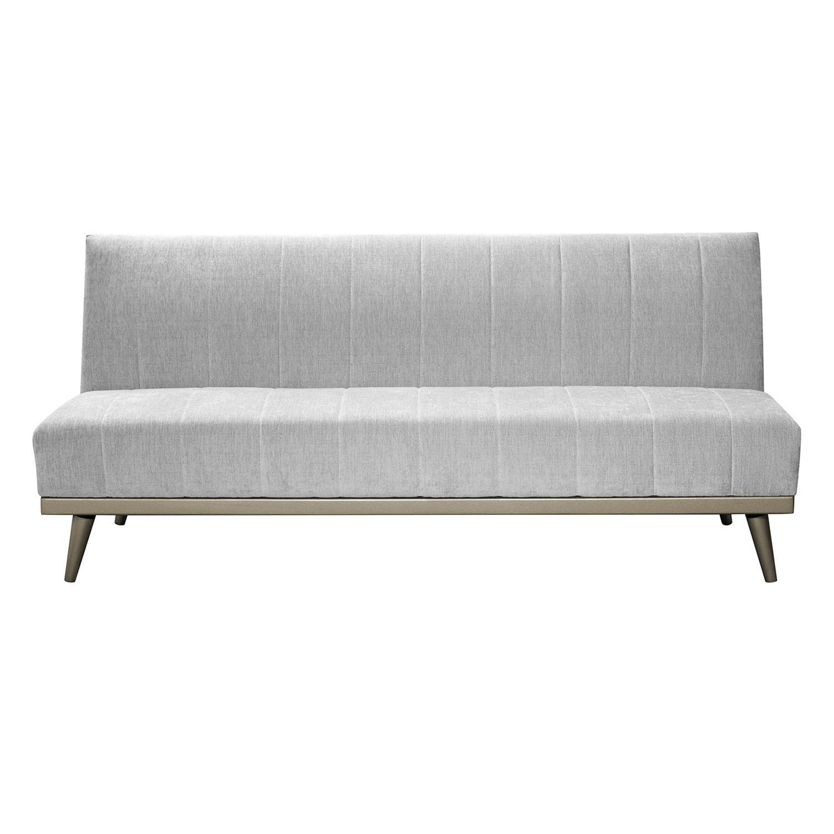 Combo Sofacama Denzel Ainoa Plata, Champaña + Centro de Entretenimiento Luka 160X148X37 Offwhite, Marmol