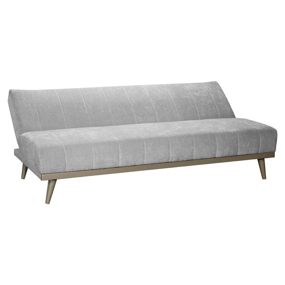 Combo Sofacama Denzel Ainoa Plata, Champaña + Centro de Entretenimiento Luka 160X148X37 Offwhite, Marmol