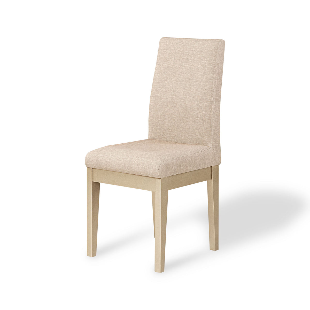 Combo Sala Rinconera Montier Beige, Champaña + Comedor 4 Puestos Cannes Eurolino Marfil, Champaña