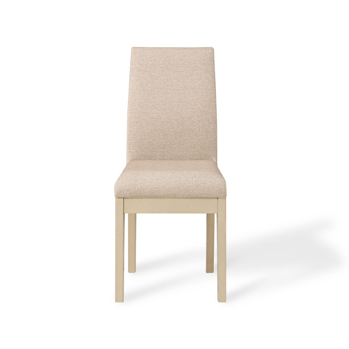 Combo Sala Rinconera Montier Beige, Champaña + Comedor 4 Puestos Cannes Eurolino Marfil, Champaña