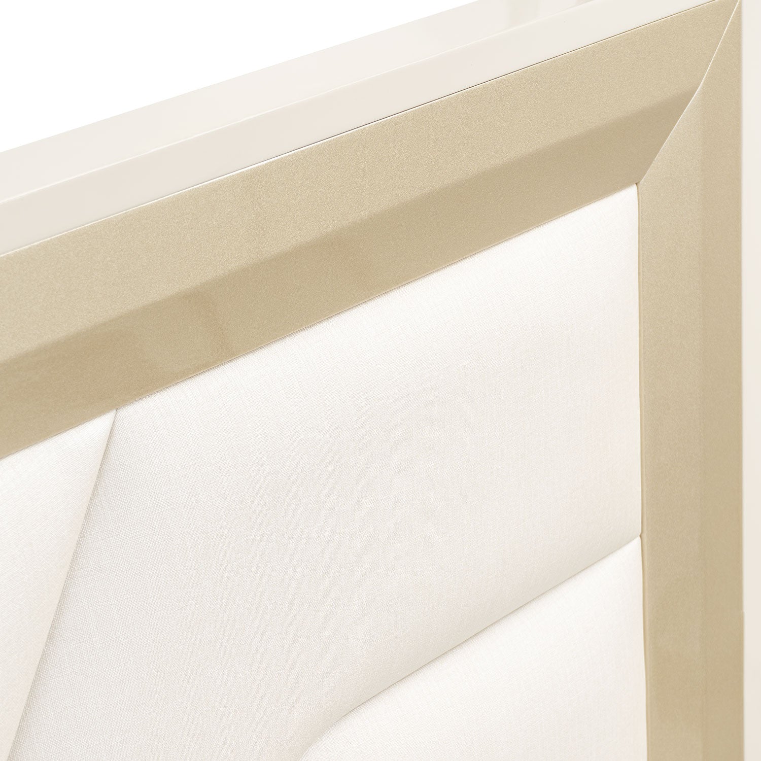 Combo Cama Queen Bulgari Eurolino Perla, Champaña + Colchón Infinit Pillow Top