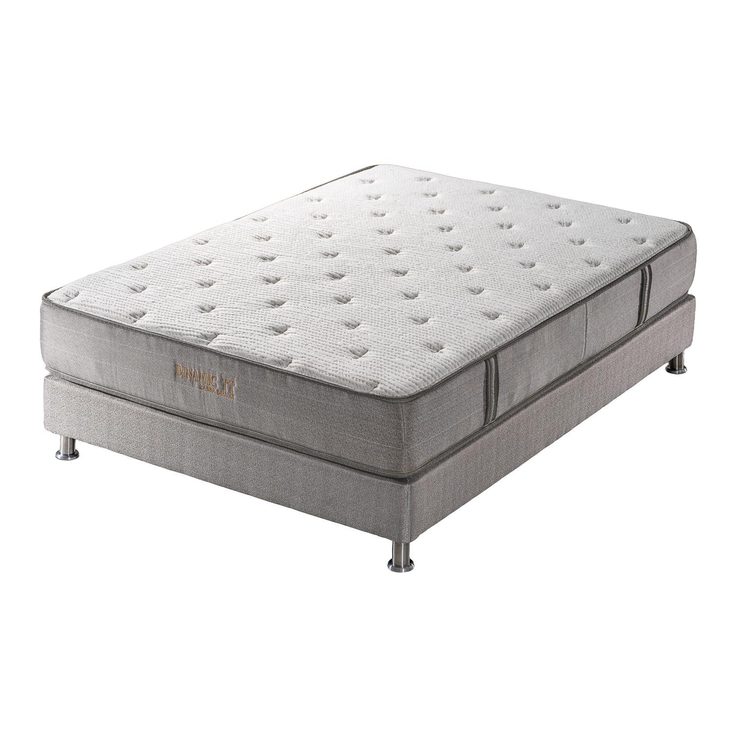 Combo Colchón Doble Dinamic Deluxe Doble Pillow Top + Somier