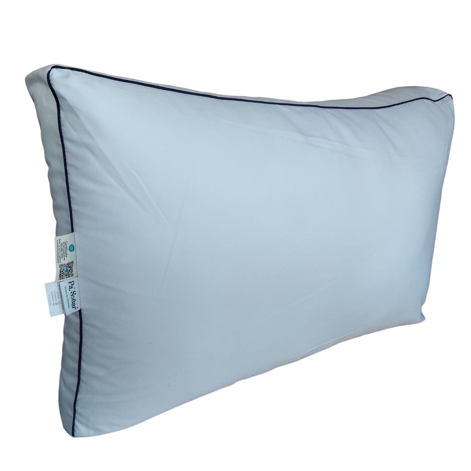 Combo Alcoba Sencillo Piero Eurolino Marfil, Natural + Colchón Siesta Orthopedic + Almohada Luxury