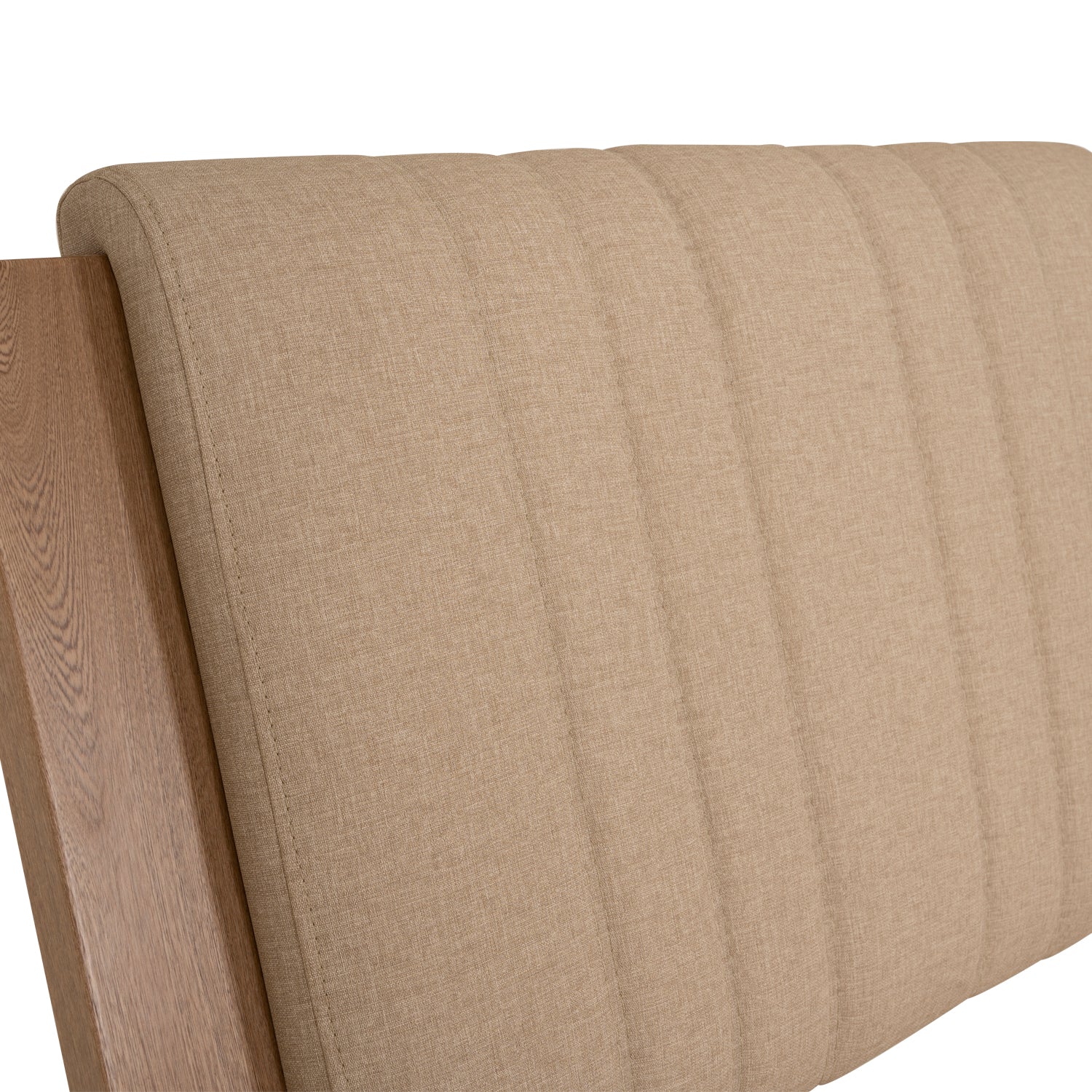Combo Alcoba Sencillo Piero Eurolino Marfil, Natural + Colchón Siesta Orthopedic + Almohada Luxury