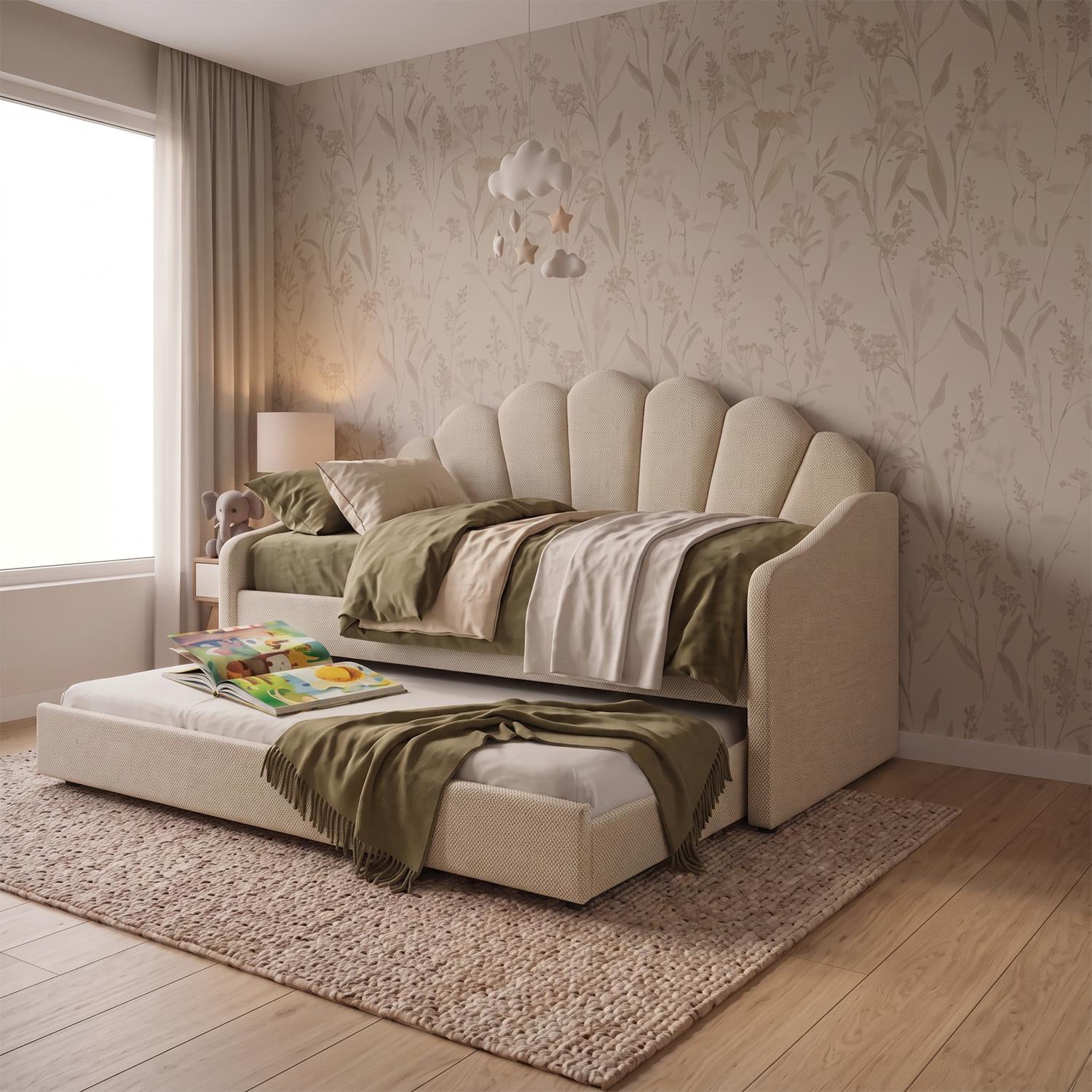 Duplex 1.00 Ibis Boucle Almendra, Natural