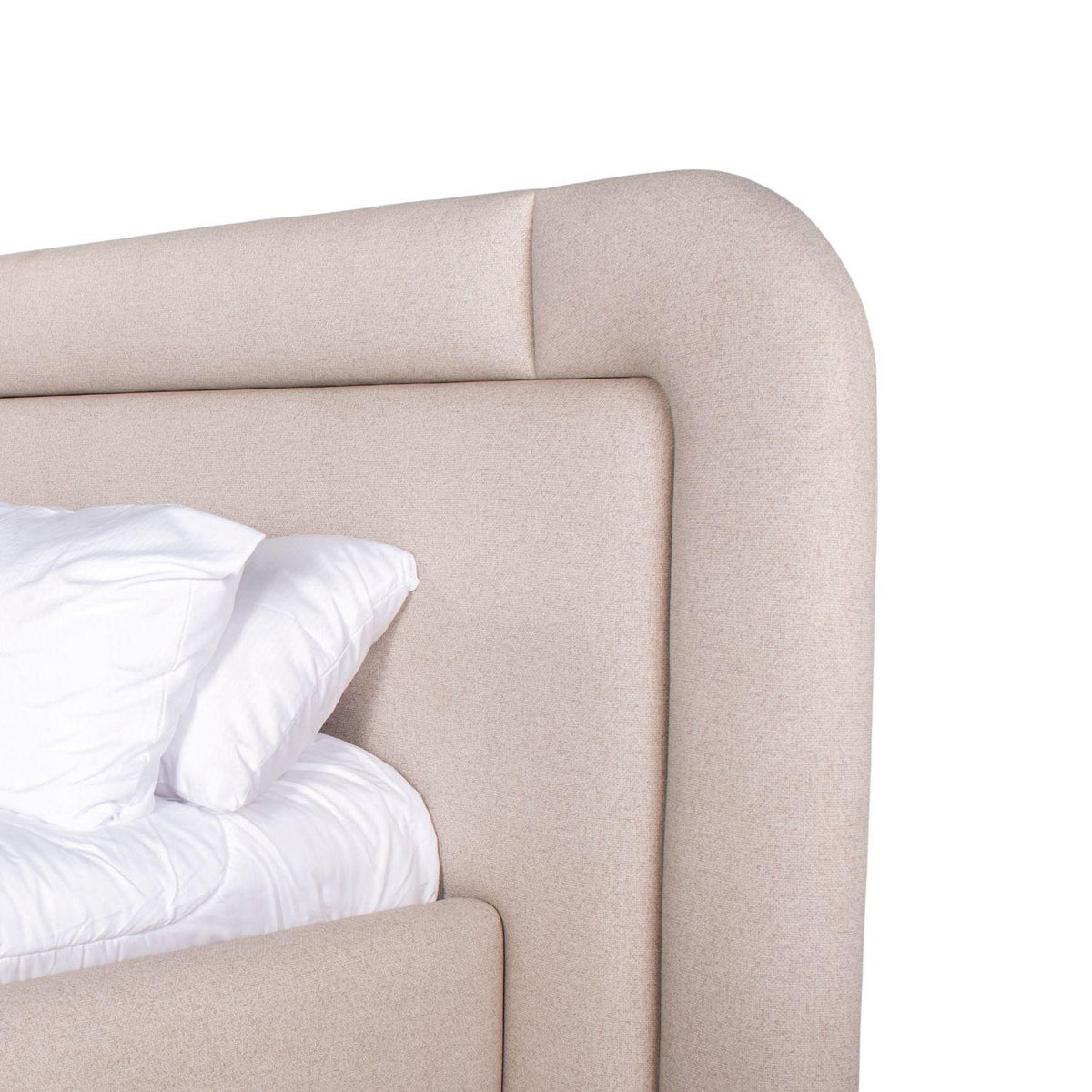 Cama 1.40 Porthos Eur Bali Beige, Off White