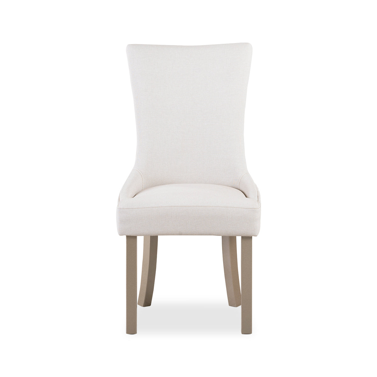 Silla Comedor Roma Eurolino Blanco Puro, Champaña