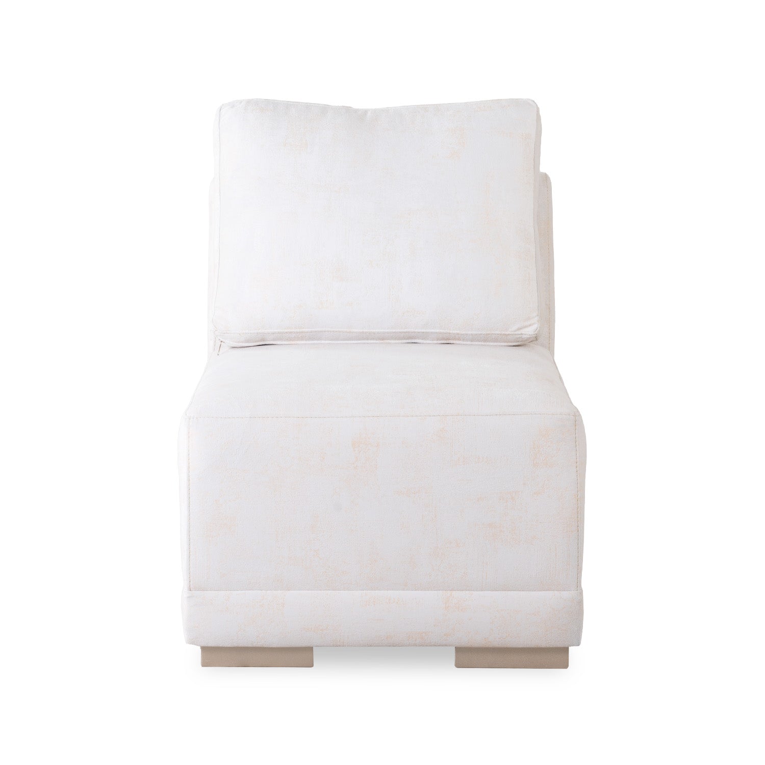 Poltrona Victoria Velvet Luxury Sand, Champaña