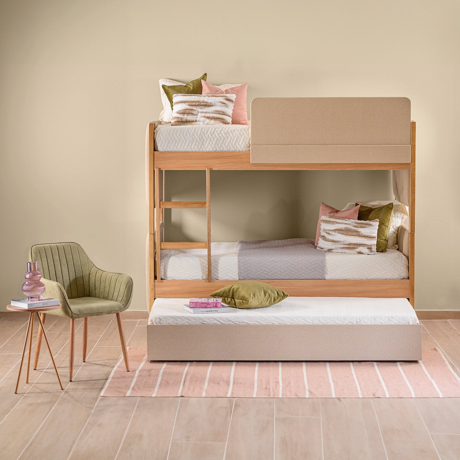 Camarote 1.00 Moscu Eurolino Marfil, Natural