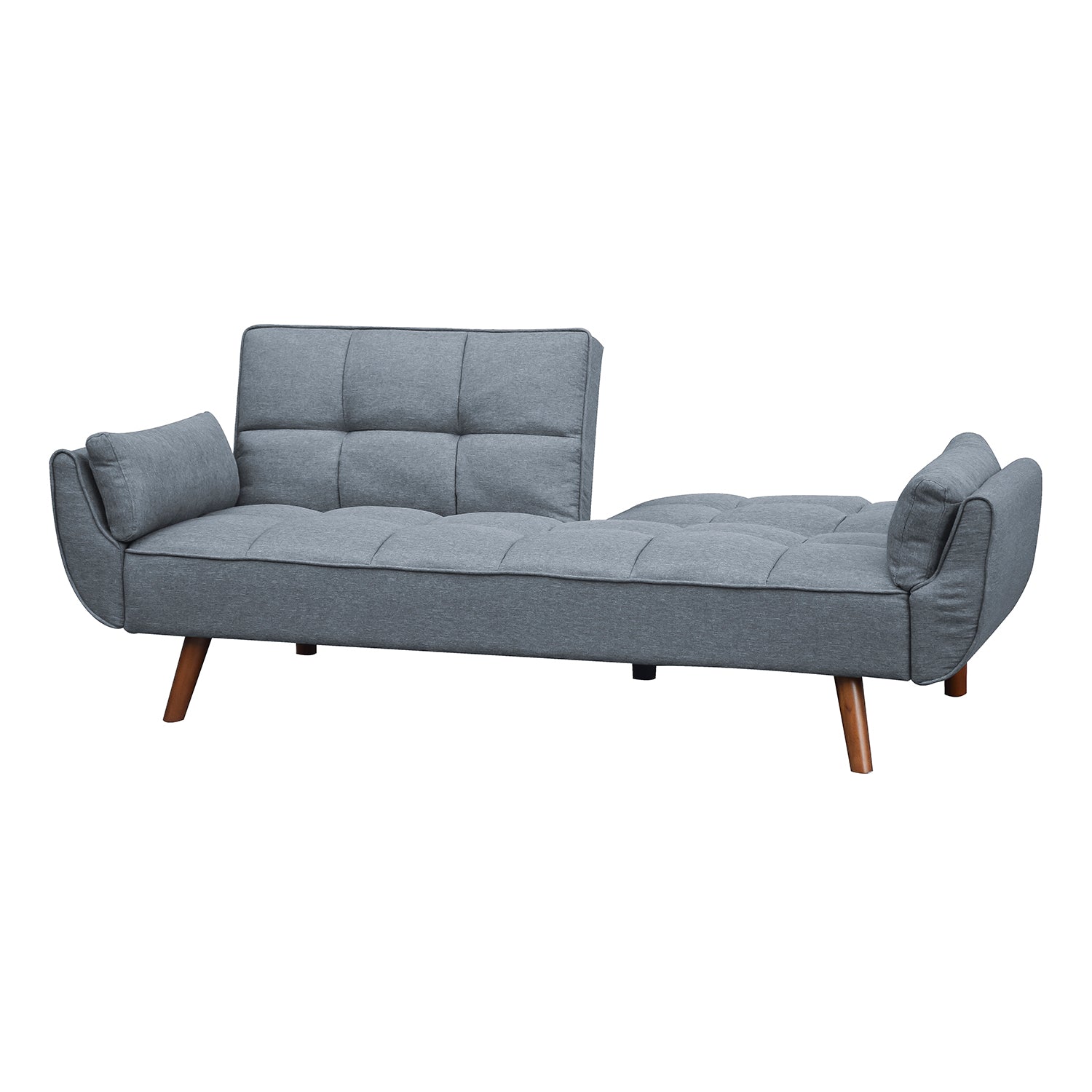 Sofa Cama Wembley Lino Gris Plomo
