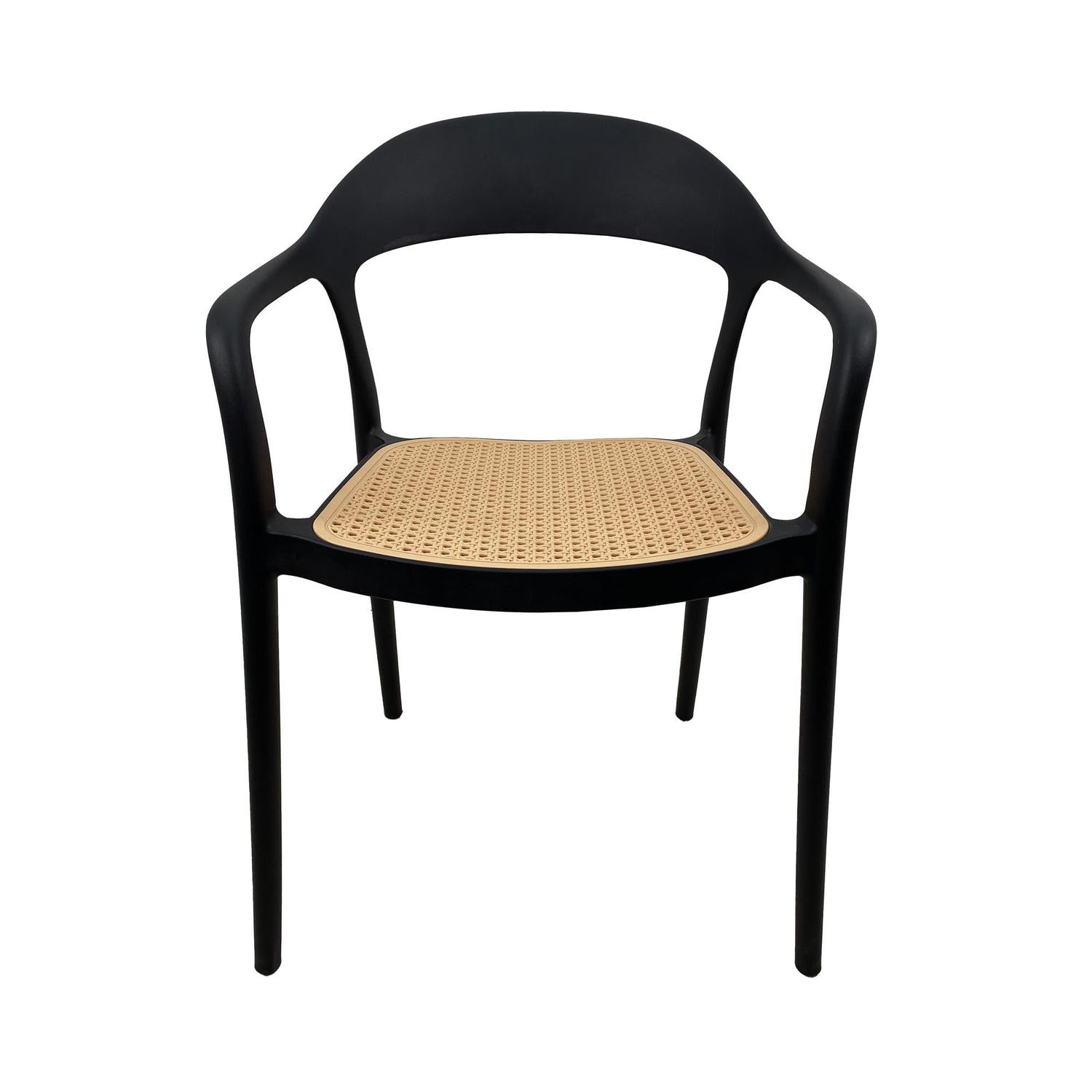 Silla Lena Negro, Cafe 52X56X85