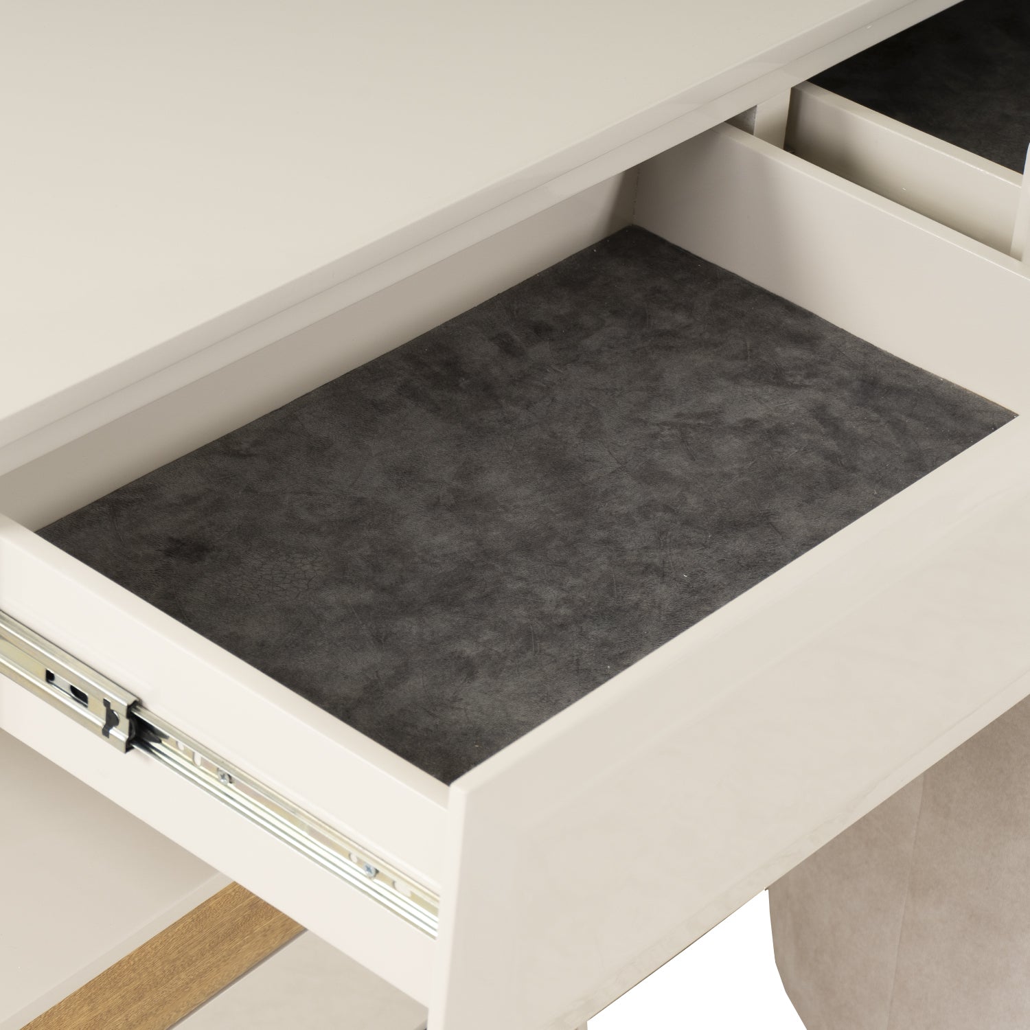 Alcoba Queen Barret Natural, Off White