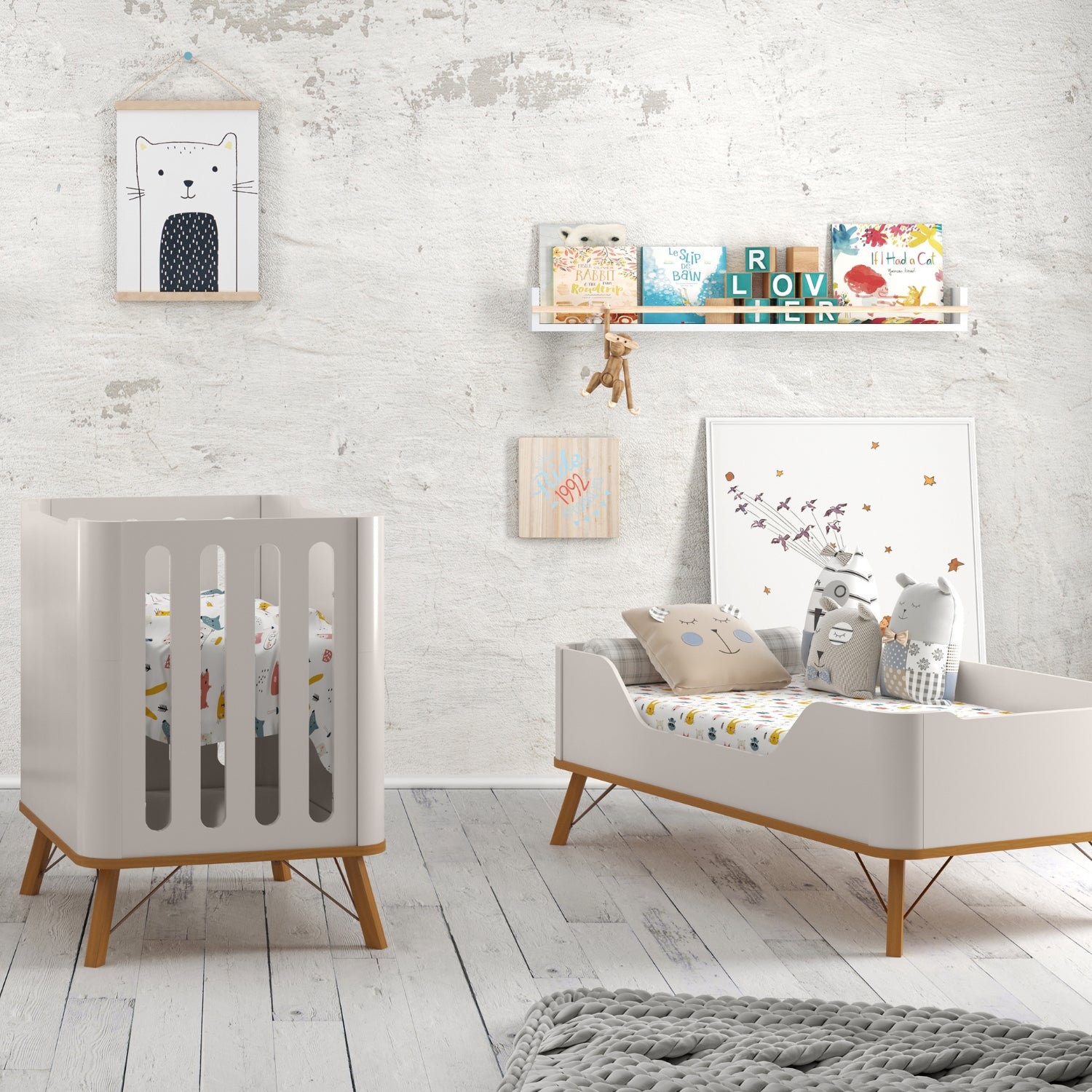 Cuna Albi Gris, Natural