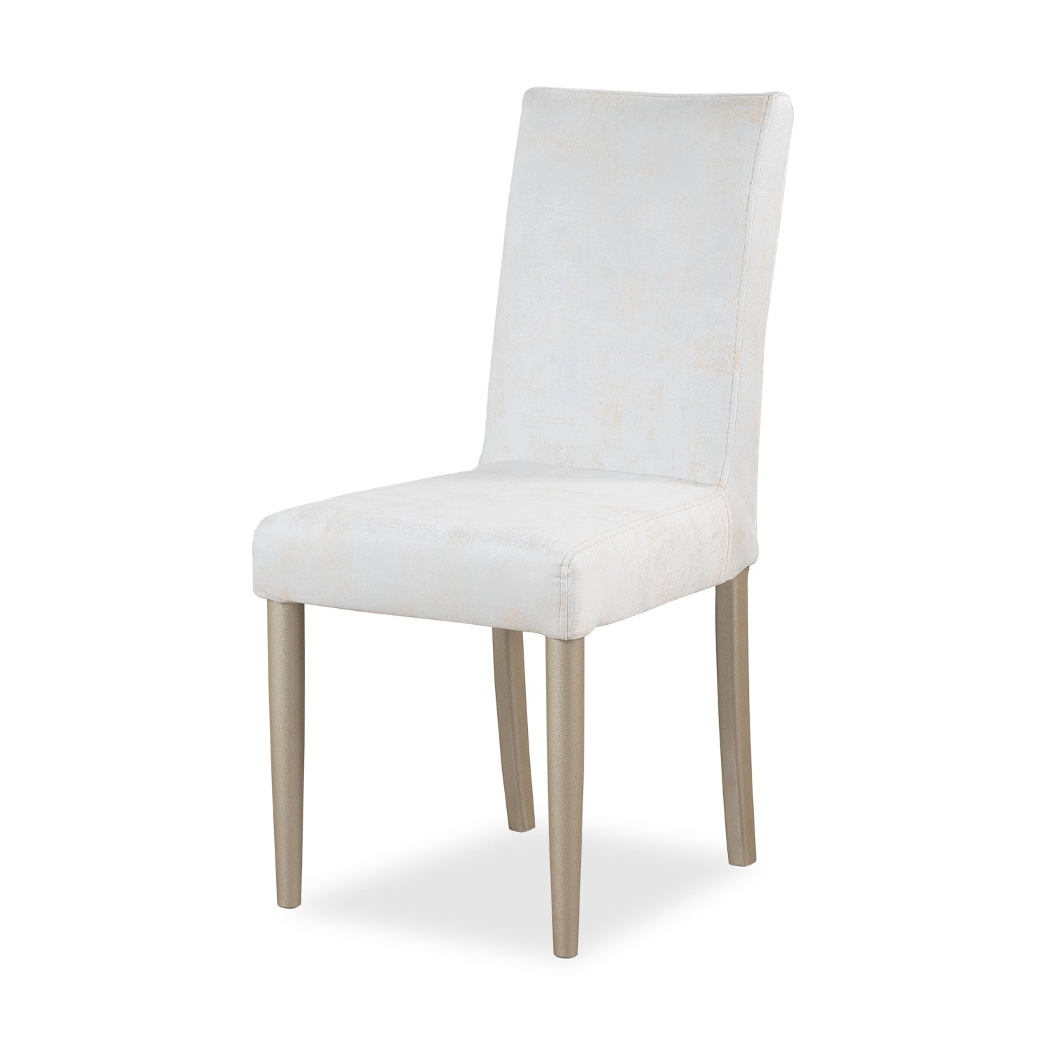 Comedor 6 Puestos Adam Velvet Luxury Sand, Champaña