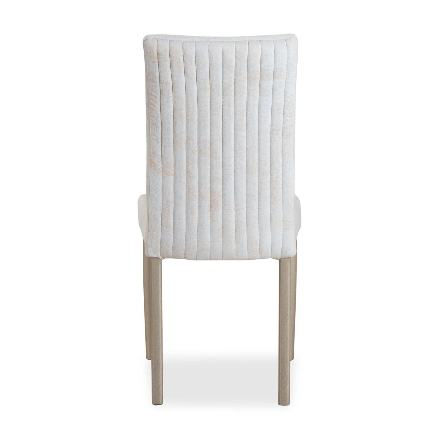 Comedor 6 Puestos Adam Velvet Luxury Sand, Champaña