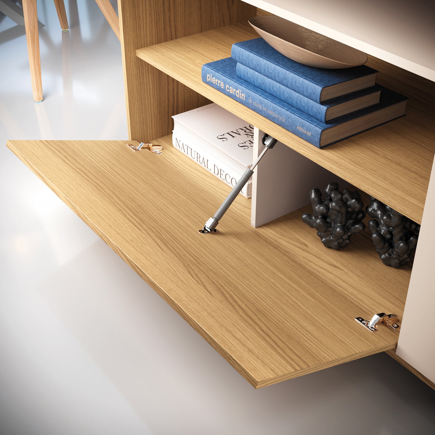 Centro de Entretenimiento Ren Natural, Off White 136X190