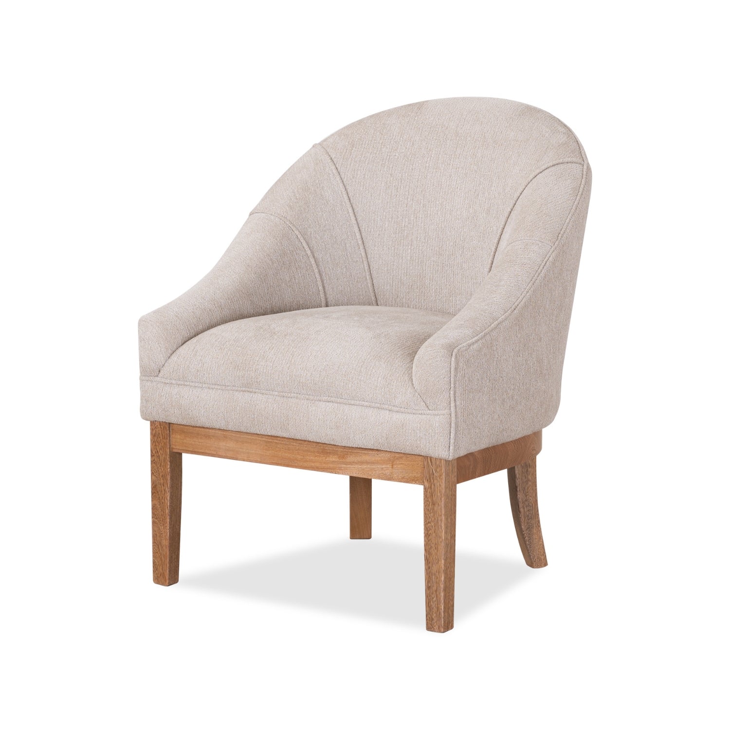 Poltrona Vivaldi Microfibra Dosier Taupe, Natural
