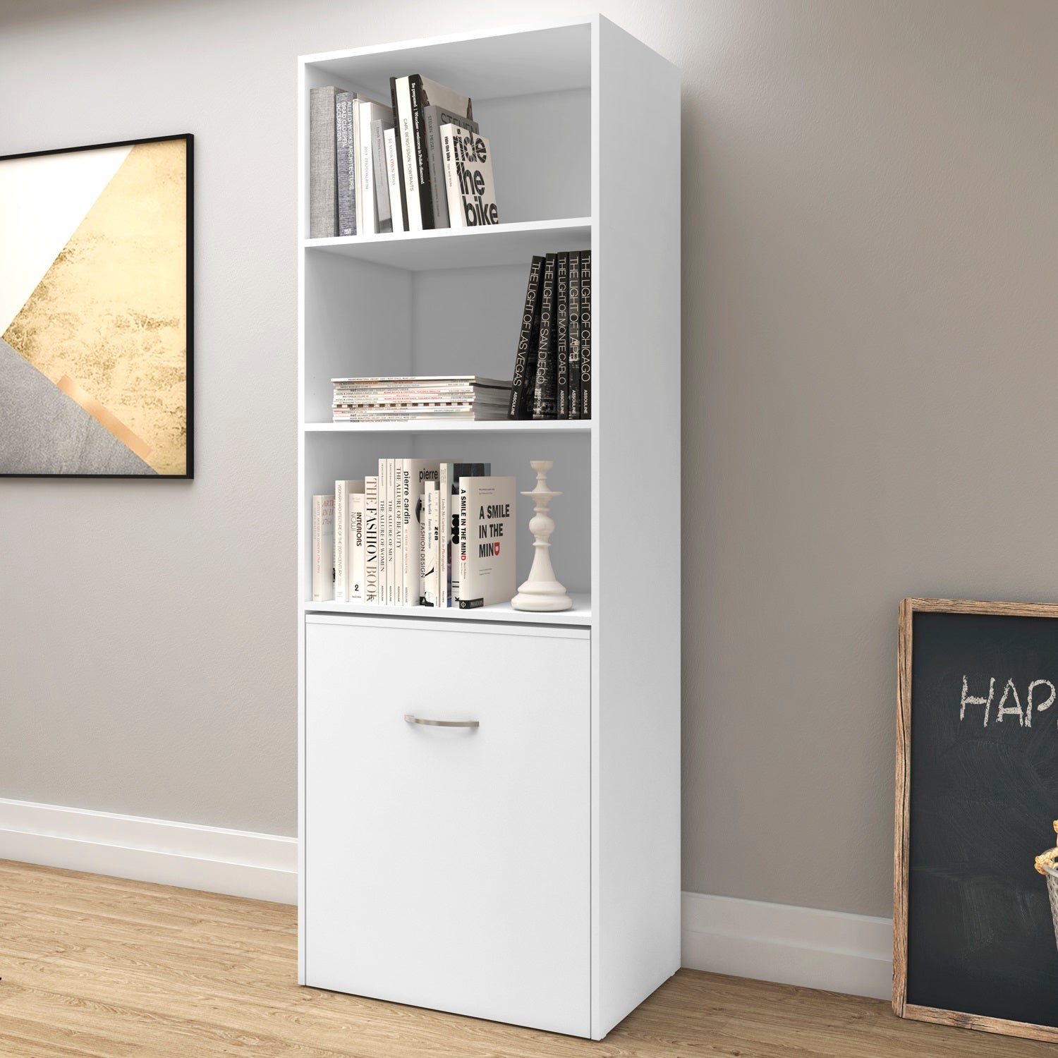 Escritorio Amelia Blanco Funcional