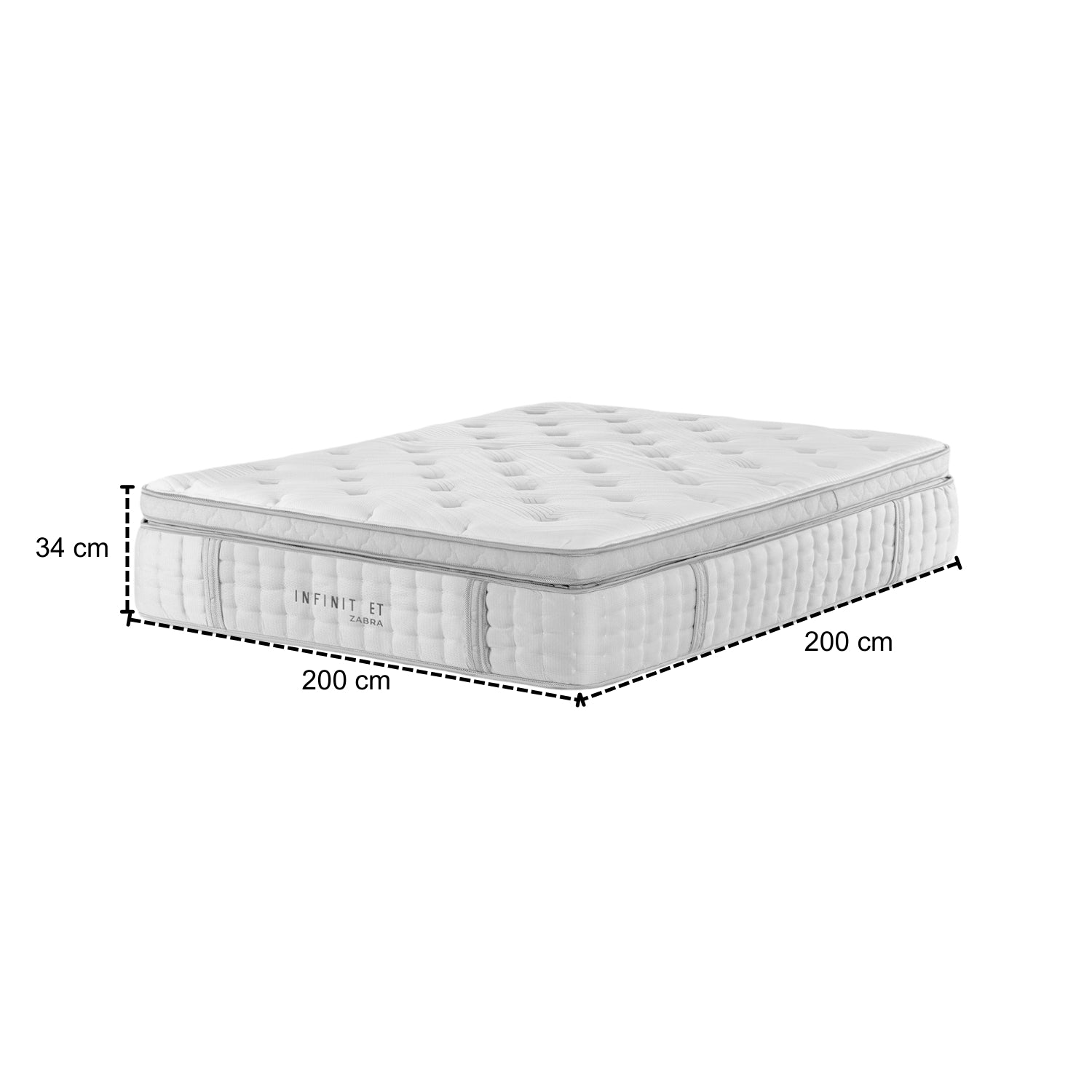 Colchón King Infinit Euro Top (Garantia 20 años)