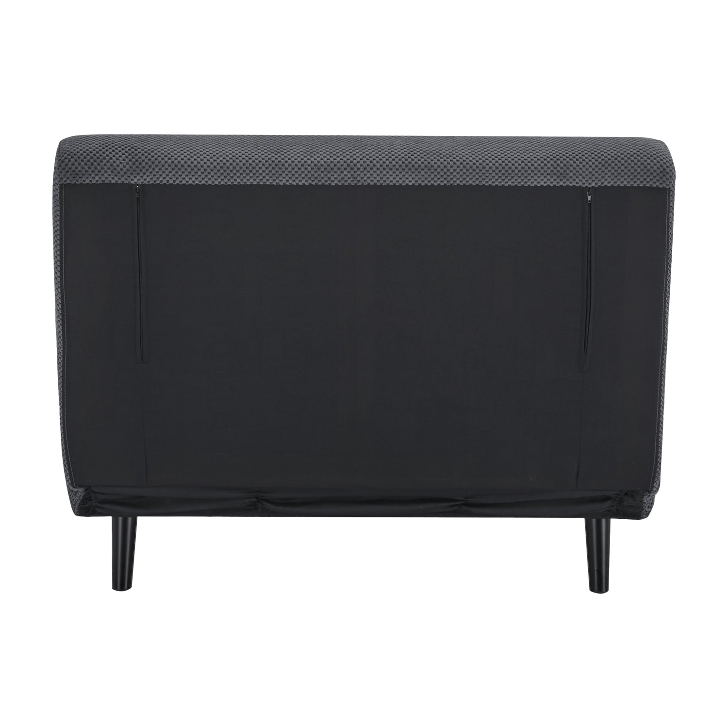 Sofá Cama Twin Logan Microfibra Gris Oscuro