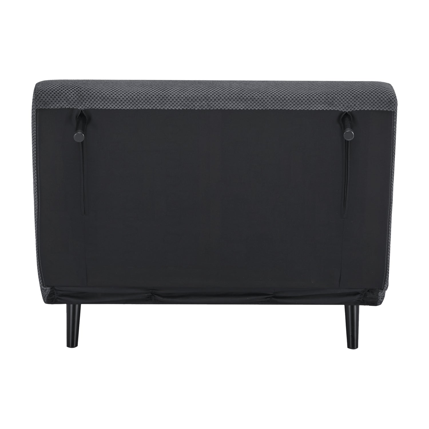 Sofá Cama Twin Logan Microfibra Gris Oscuro