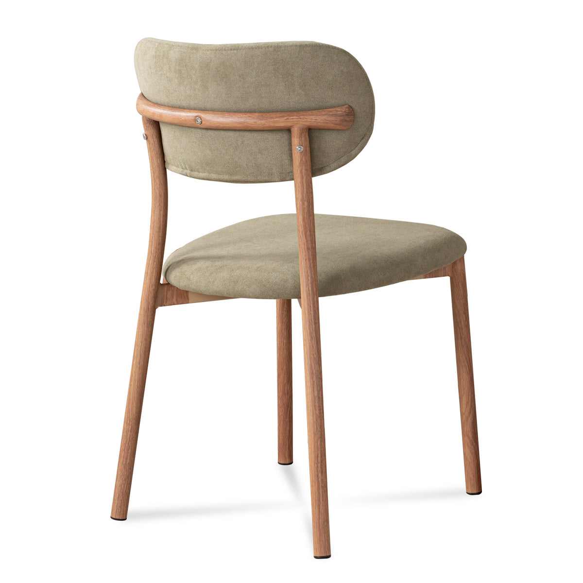 4 Sillas de Comedor Dousty Microfibra Verde