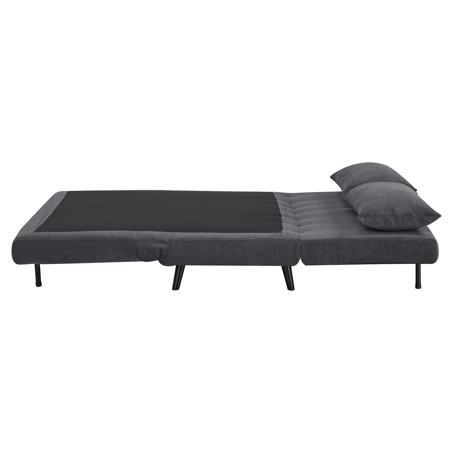 Sofa Cama Queen Logan Gris Oscuro