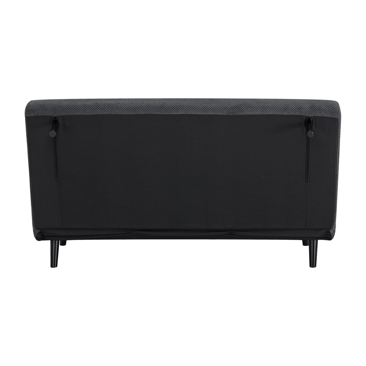 Sofá Cama Full Logan Microfibra Gris Oscuro