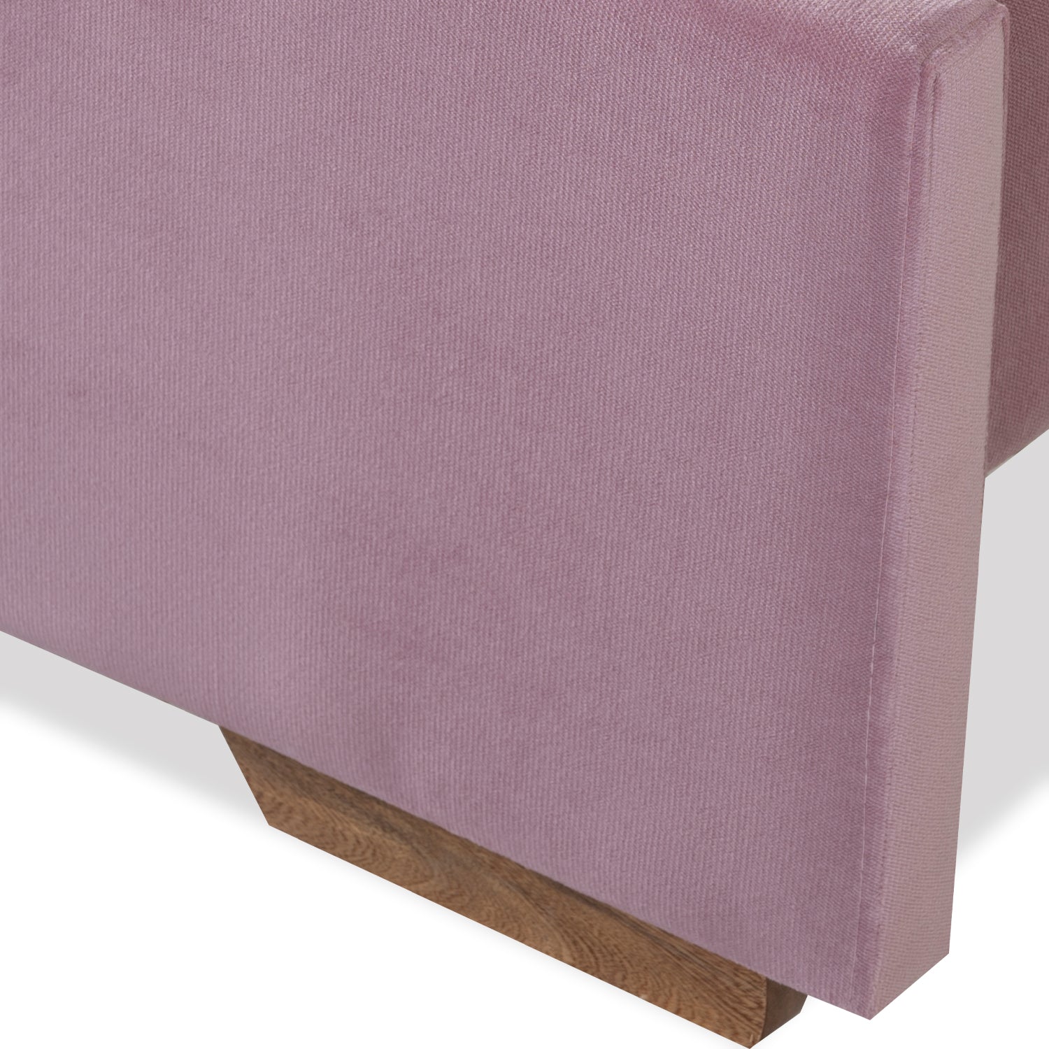 Cama 1.00 Vallarta Velvet Palo De Rosa