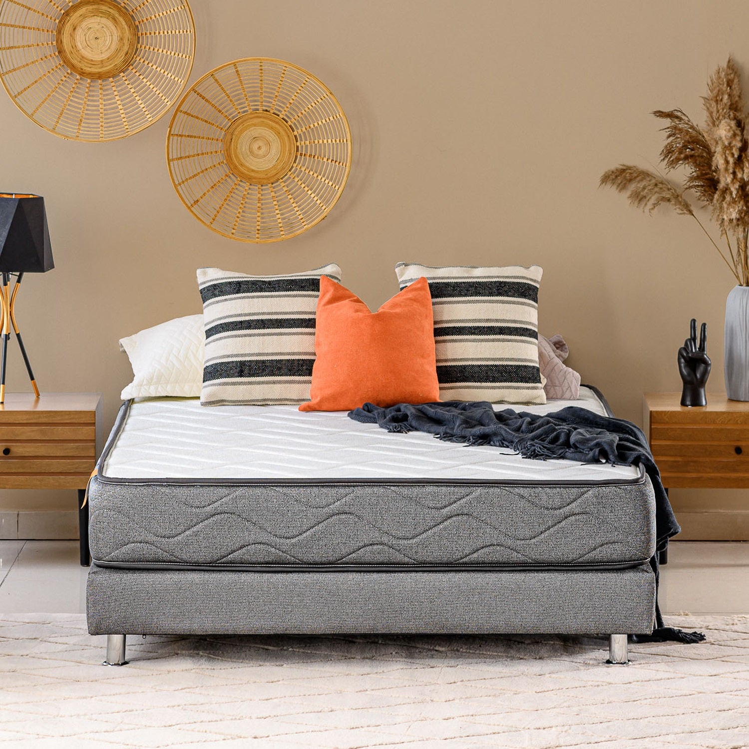 Colchón Twin 90X190X22 Essencial Tight Top (Garantia 5Años)