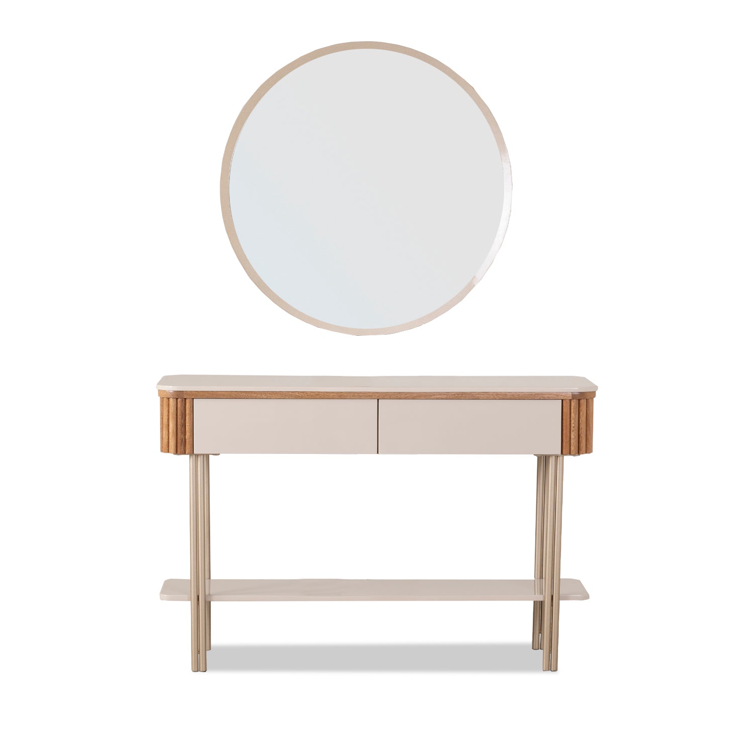 Consola Brooklyn Beige, Natural