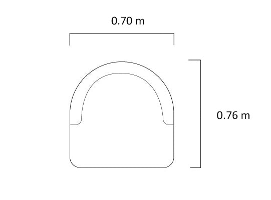 Poltrona Conny Lino Gris