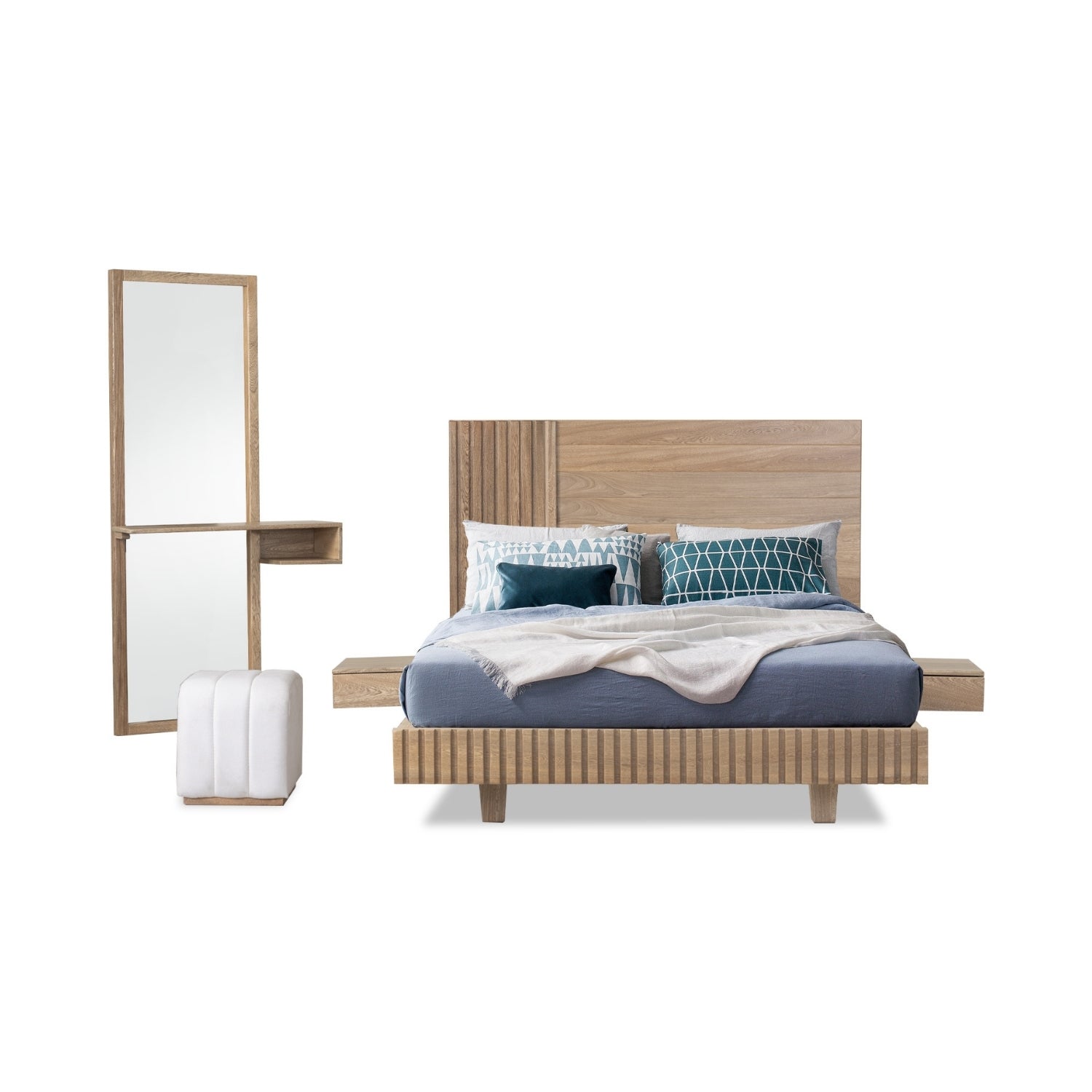 Alcoba Doble Denzel Natural