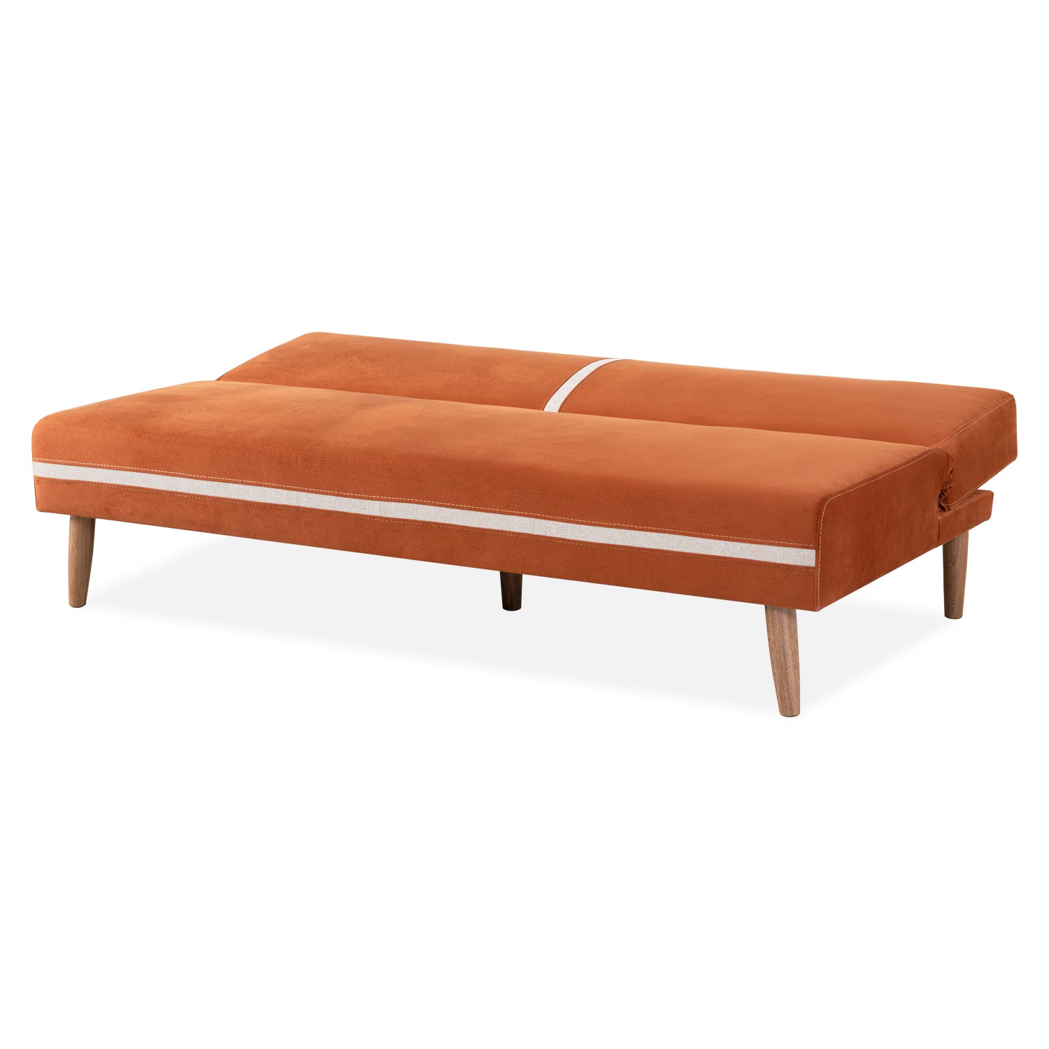 Sofá Cama Axxis Microfibra Malaya Terra, Natural