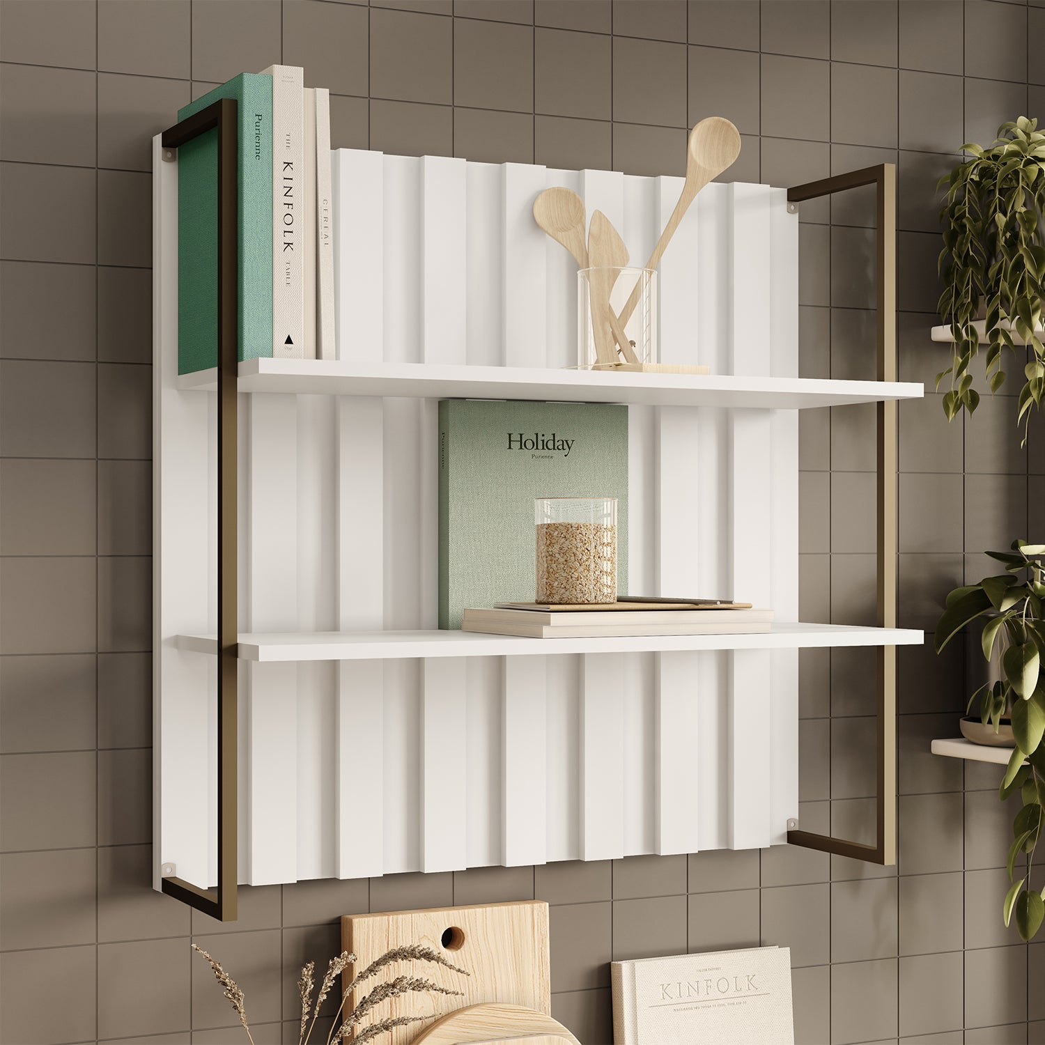 Repisa Dom 80X80X30 Blanco