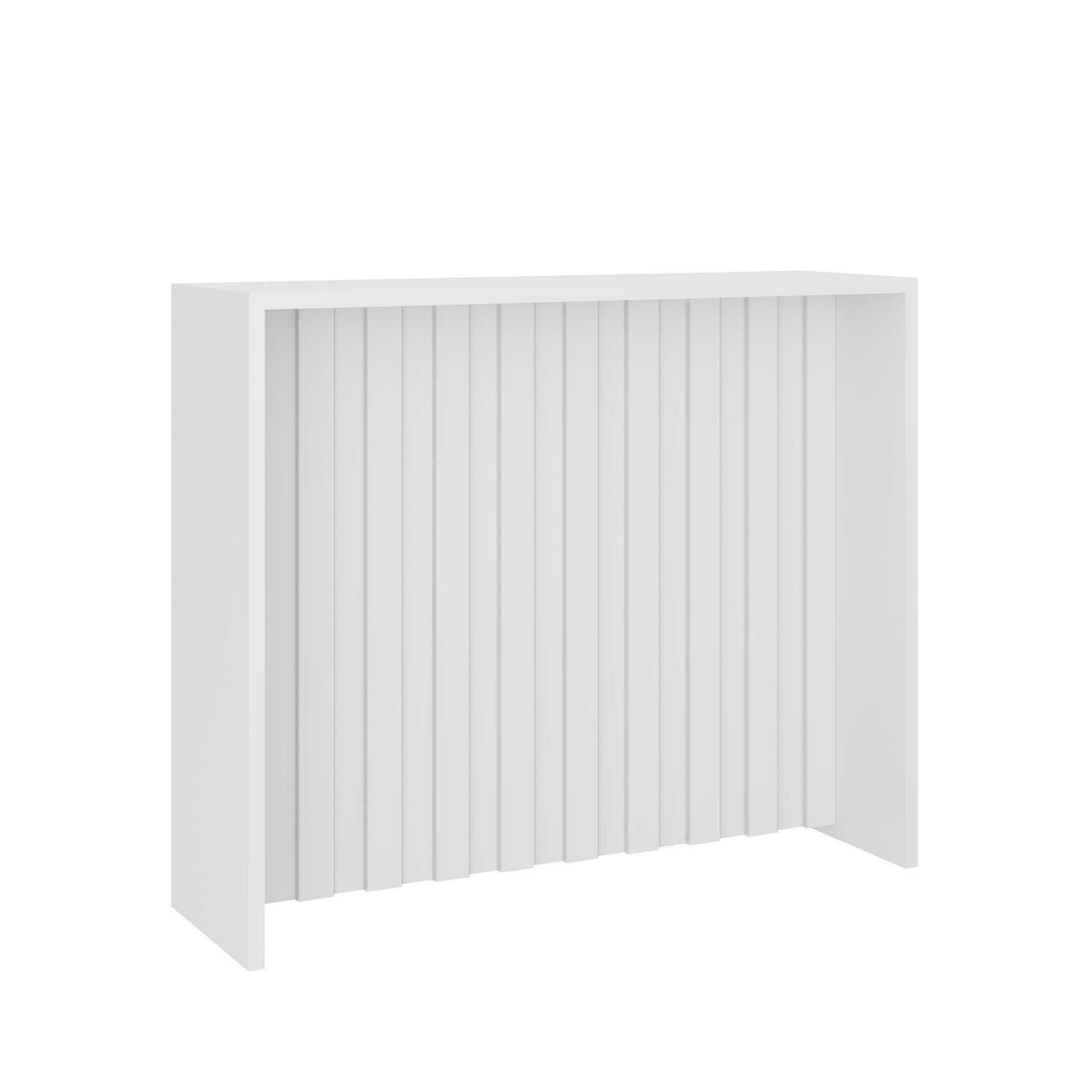 Mesa Barra Auxiliar Indy 120X100X36 Blanco