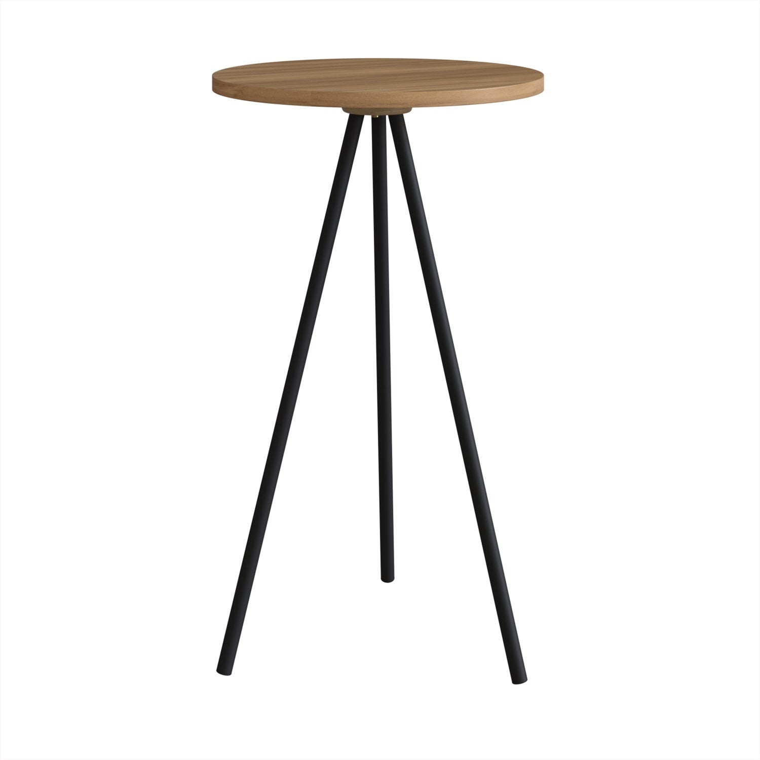 Mesa Auxiliar 35X58 Lilo Natural, Negro