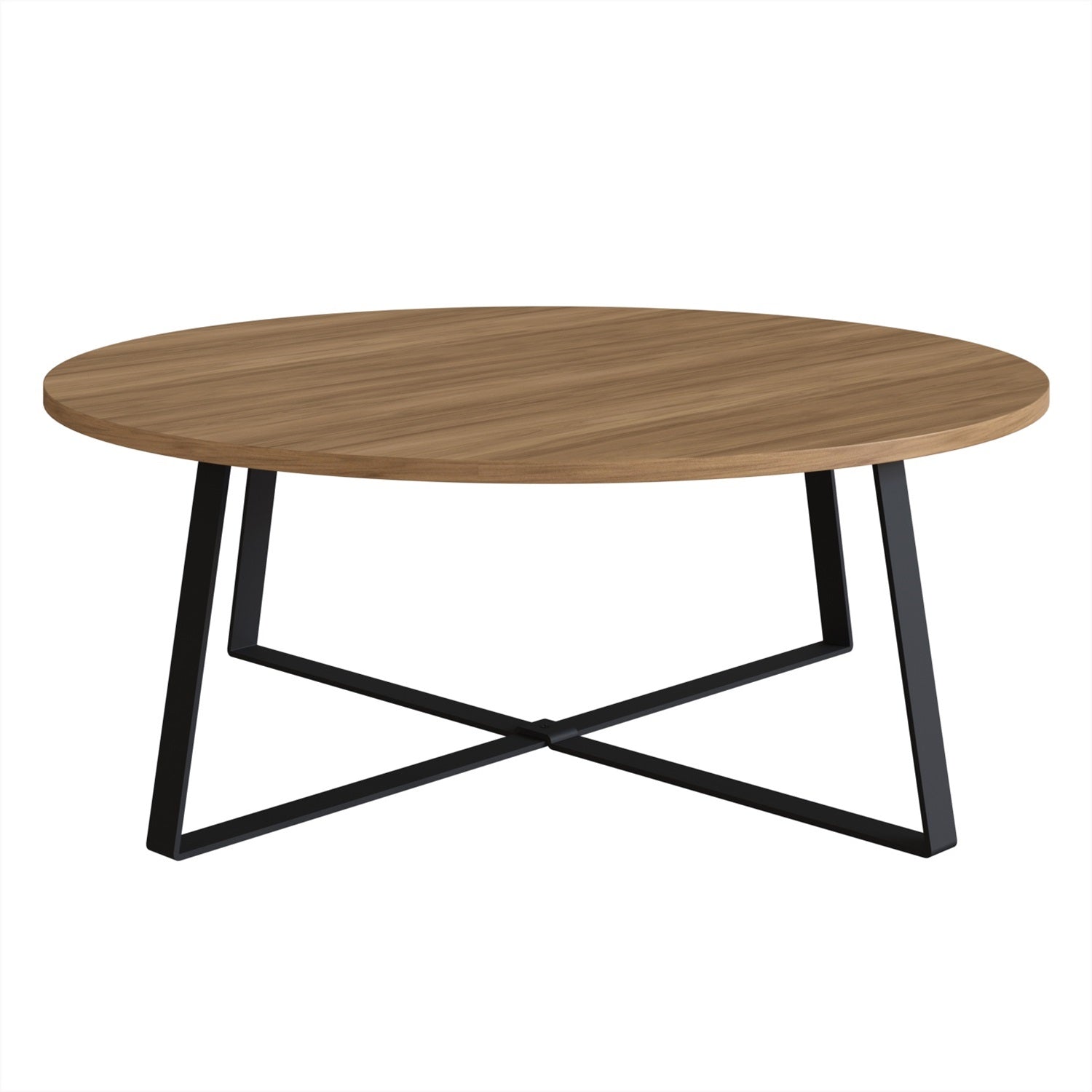Mesa Centro 80X30 Lilo Natural, Negro