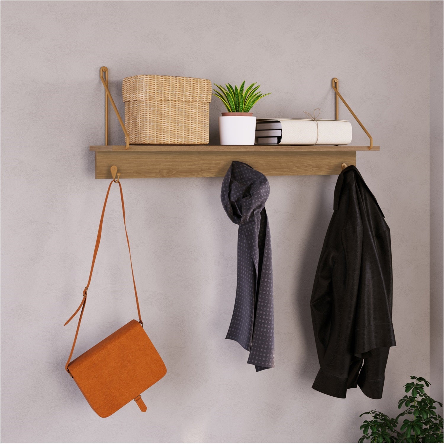 Repisa Lilo 90X34X23 Natural