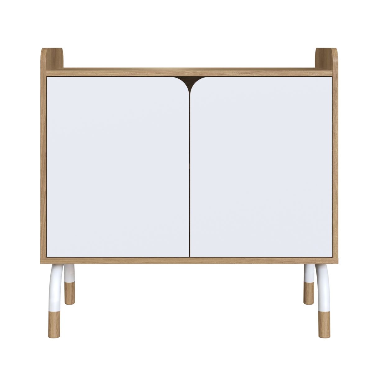 Biblioteca Baja Bilbao 80X78X36 Blanco