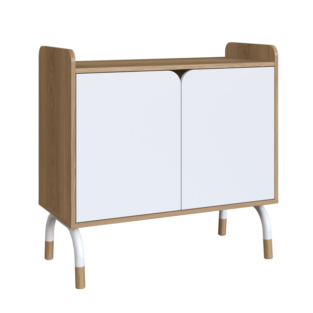 Biblioteca Baja Bilbao 80X78X36 Blanco