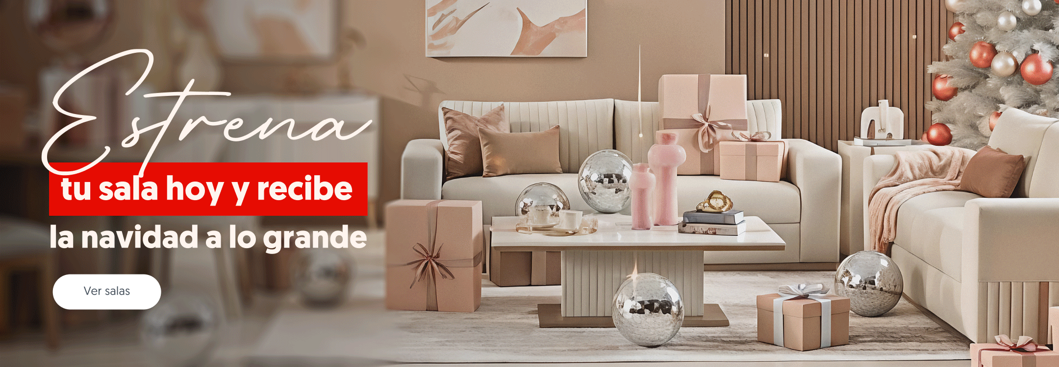 Estrena tu sala hoy y recibe a lo grande