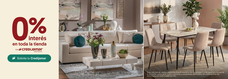 0% de interés en toda la tienda con Credijamar, aliado financiero