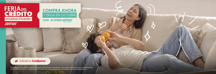 Compra ahora y paga en octubre con credijamar