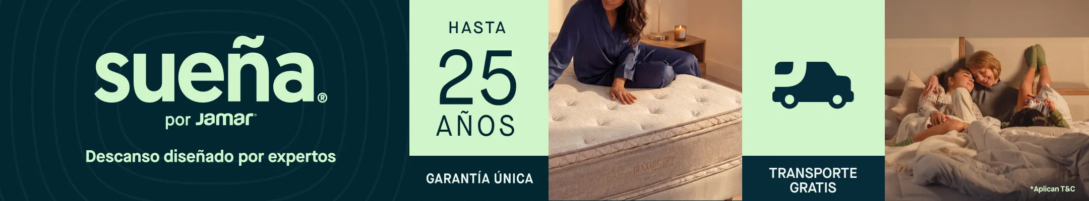 Sueña descanso diseñado por expertos 