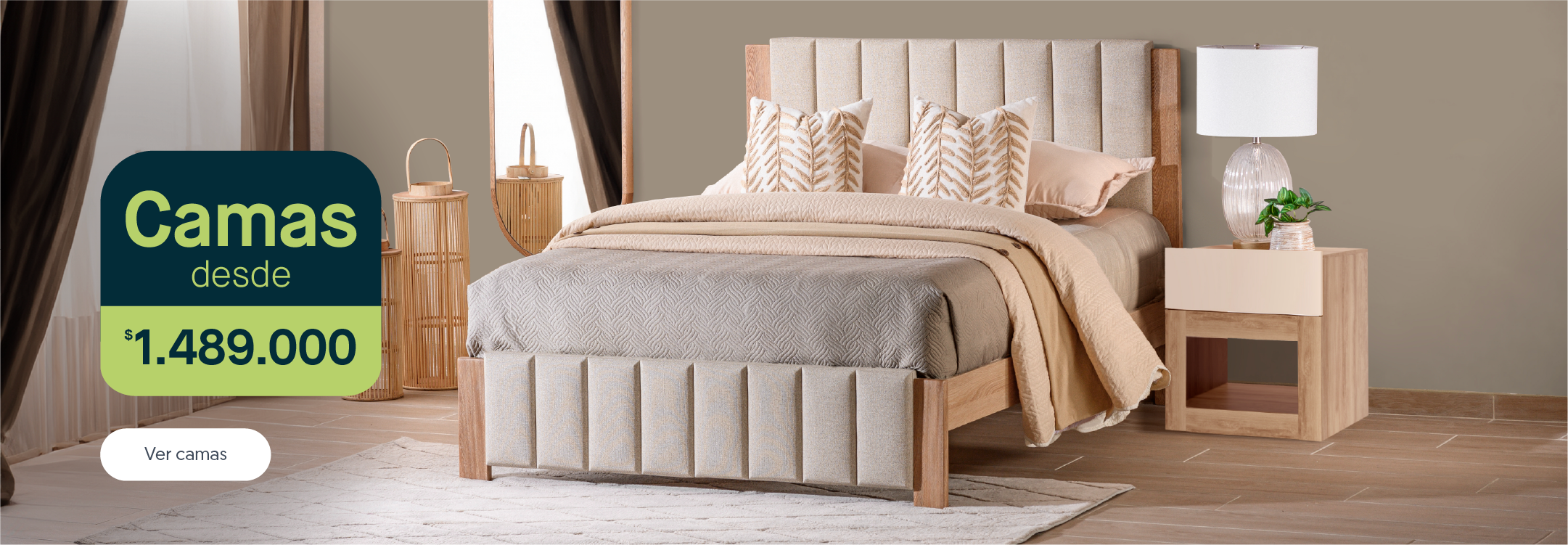Camas desde $1.489.000